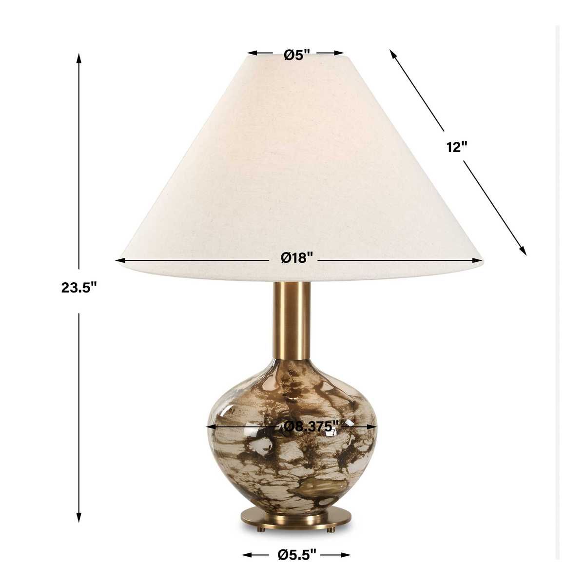 Montagu Table Lamp – Table Lamps by Uttermost | Sutter & Vale