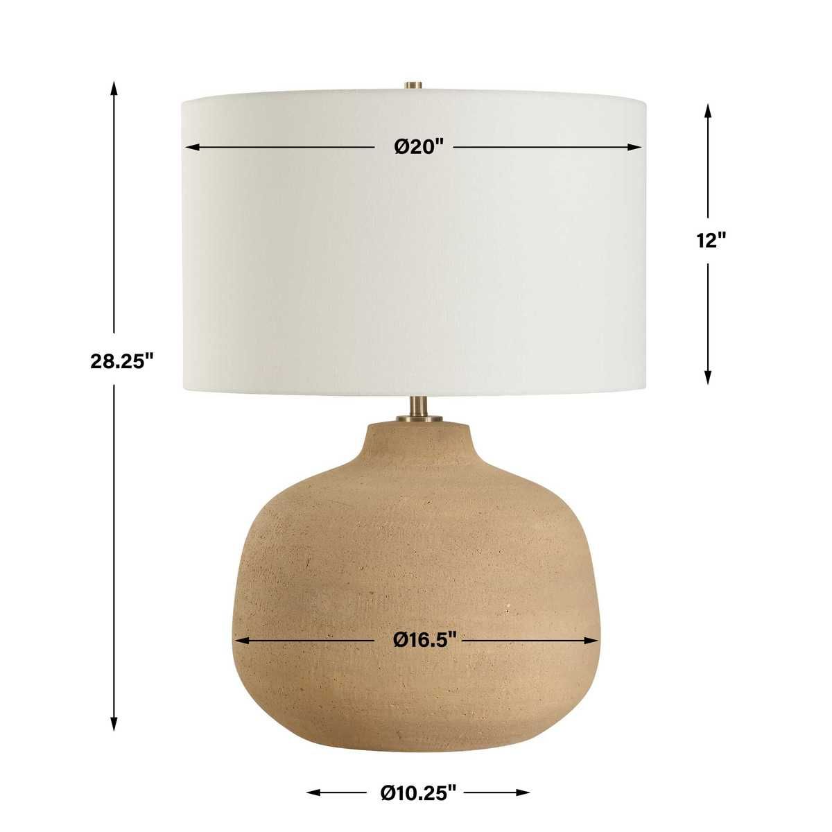 Cline Table Lamp – Table Lamps by Uttermost | Sutter & Vale