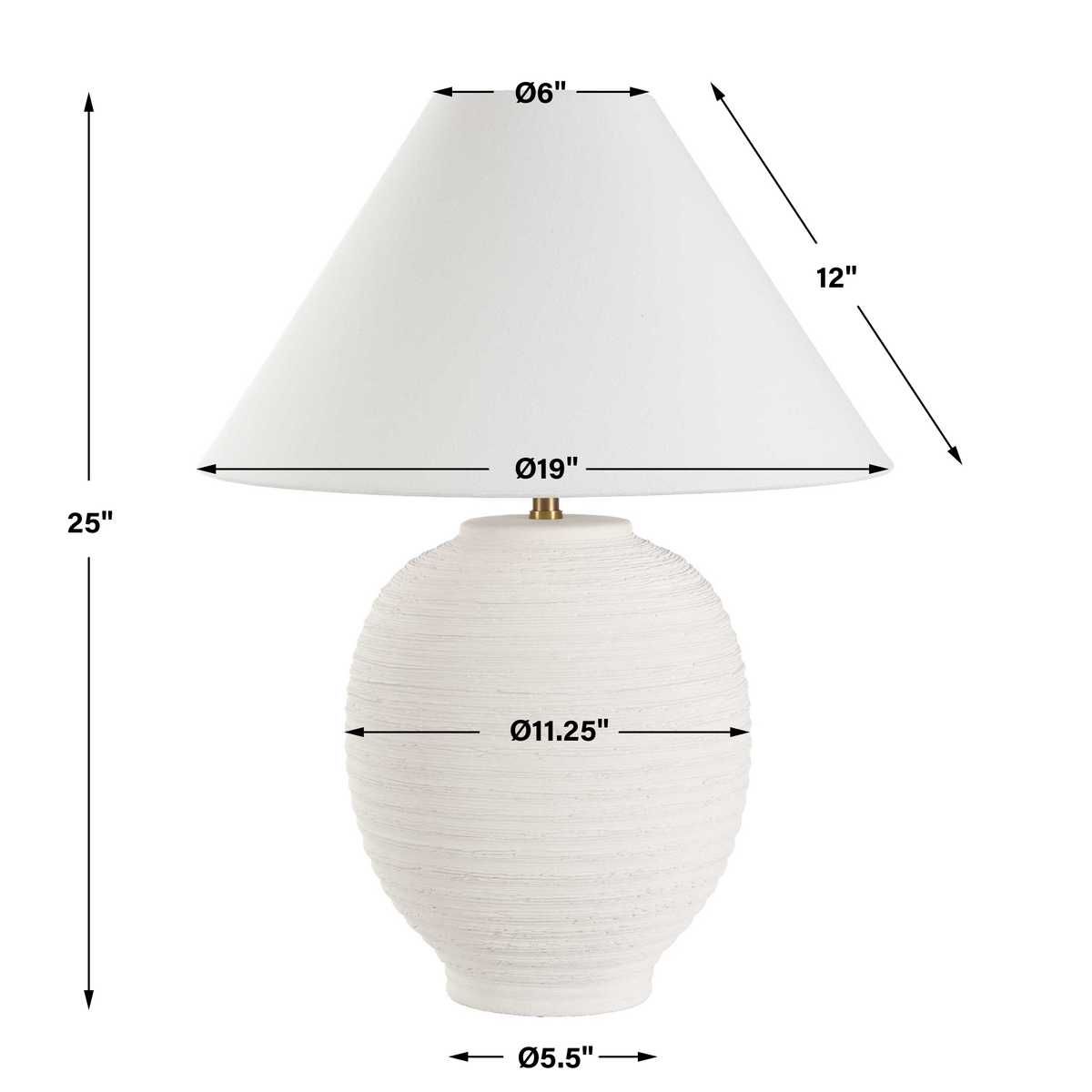 Rocio Table Lamp – Table Lamps by Uttermost | Sutter & Vale