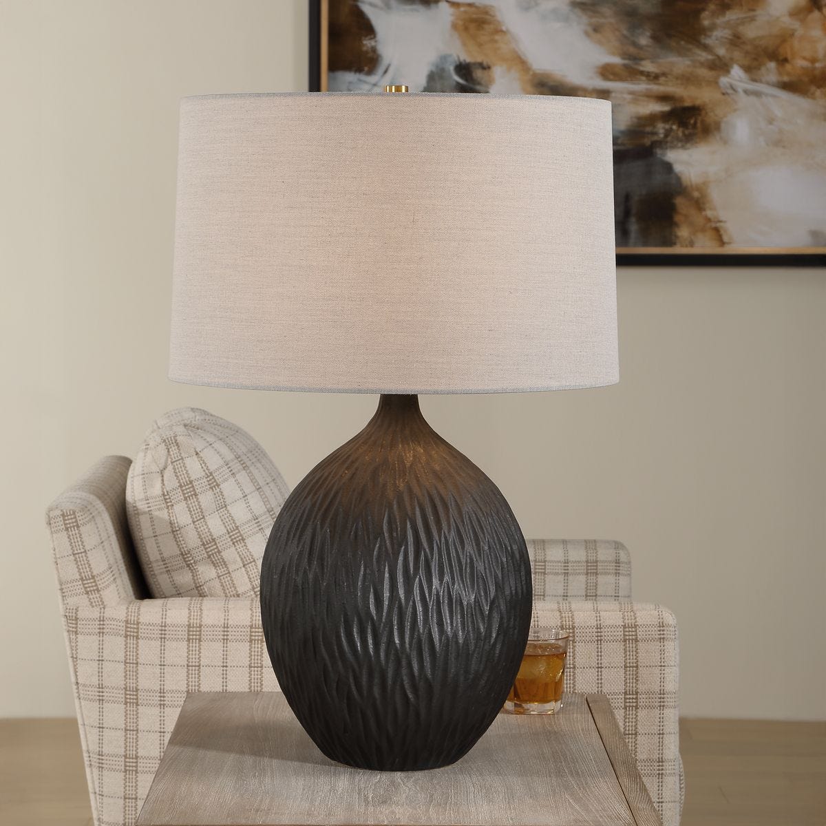 Levee Table Lamp – Table Lamps by Uttermost | Sutter & Vale