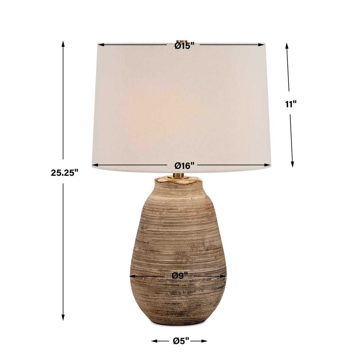 Tonachio Table Lamp – Lamps by Uttermost | Sutter & Vale