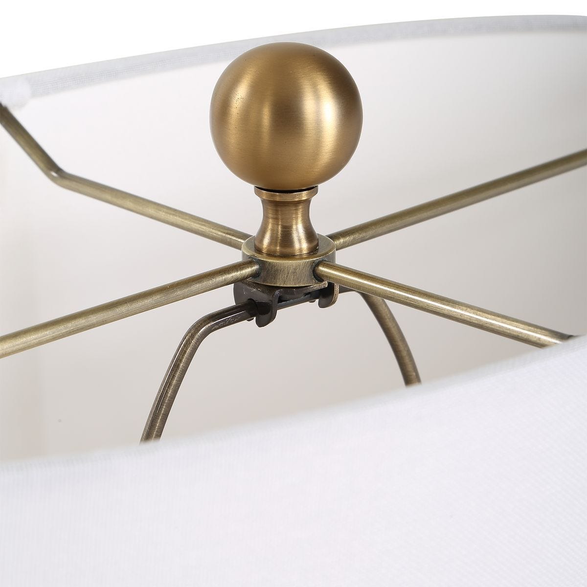 Ruffle Up Table Lamp – Lamps by Uttermost | Sutter & Vale