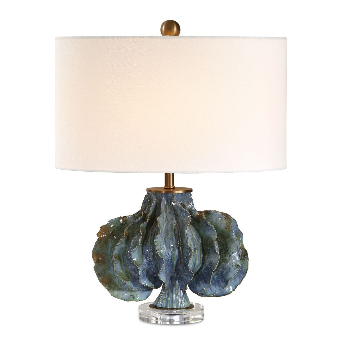 Ruffle Up Table Lamp – Lamps by Uttermost | Sutter & Vale