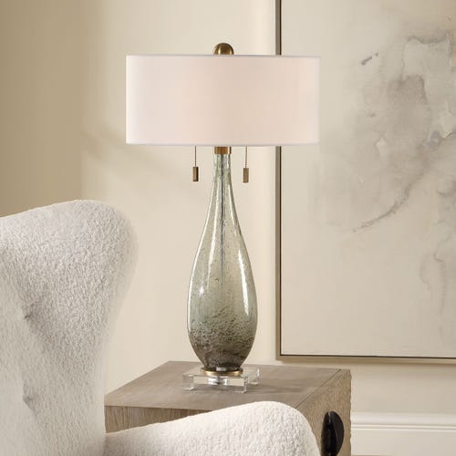 Cardoni Table Lamp, Green