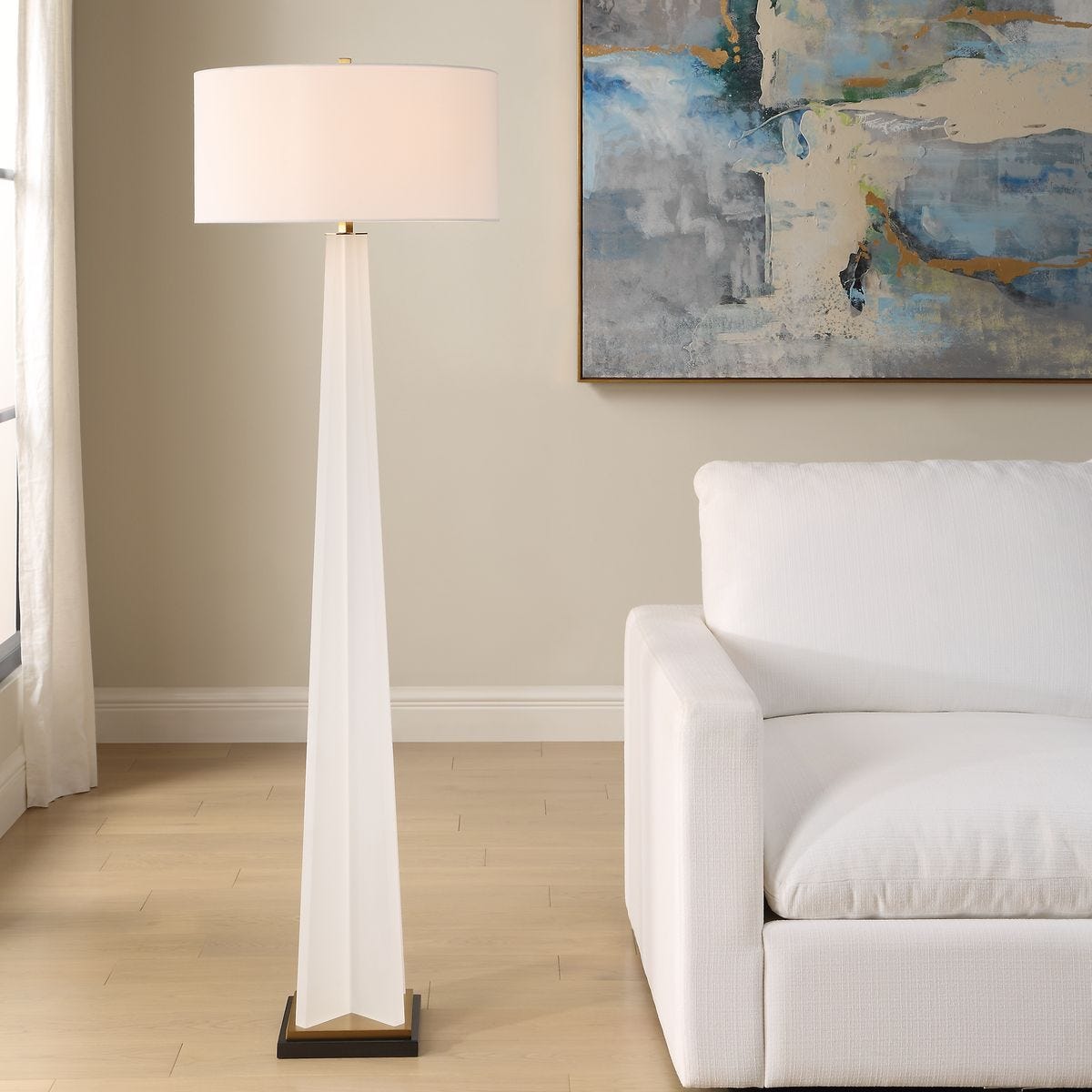 Rosin Floor Lamp – Lamps by Uttermost | Sutter & Vale