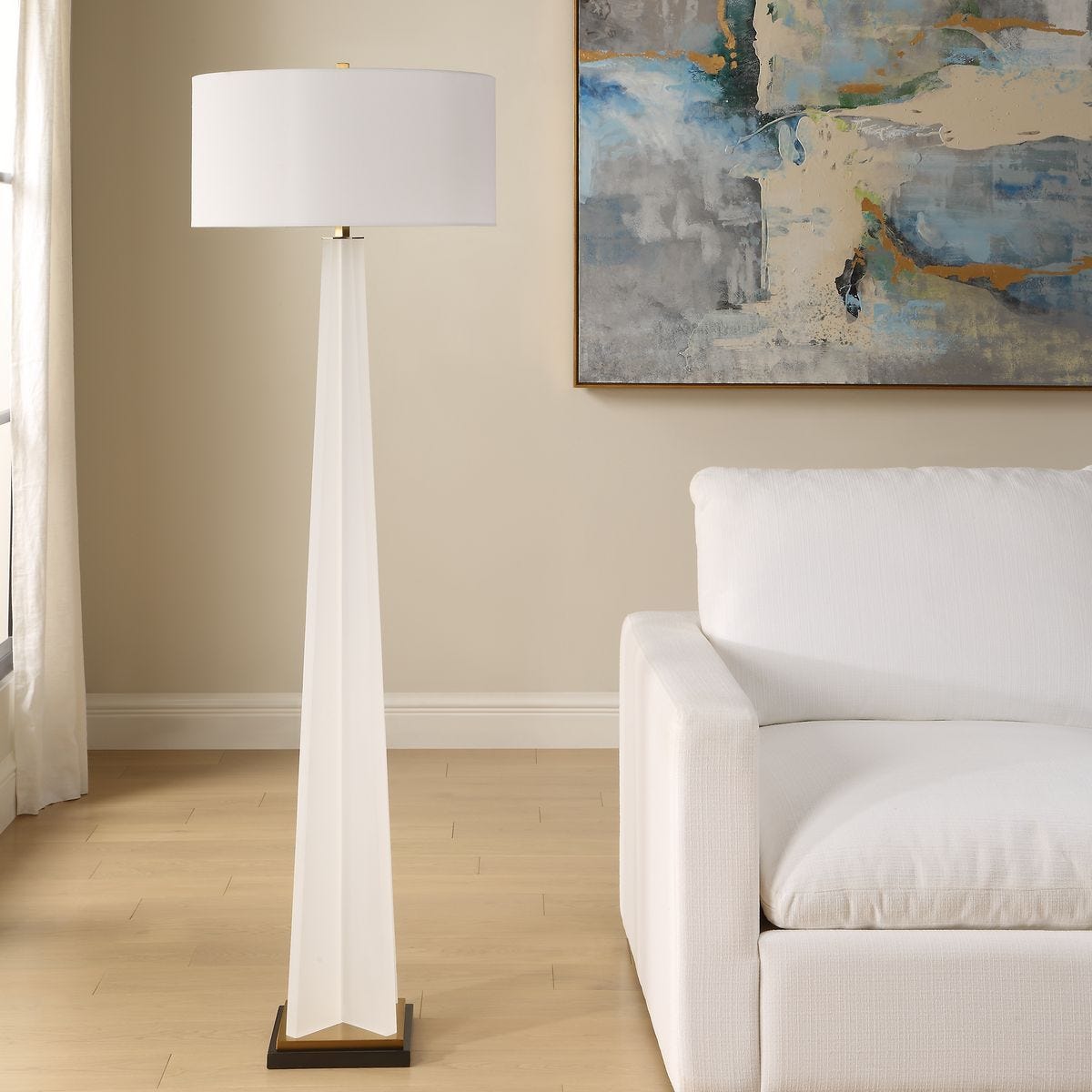 Rosin Floor Lamp – Lamps by Uttermost | Sutter & Vale