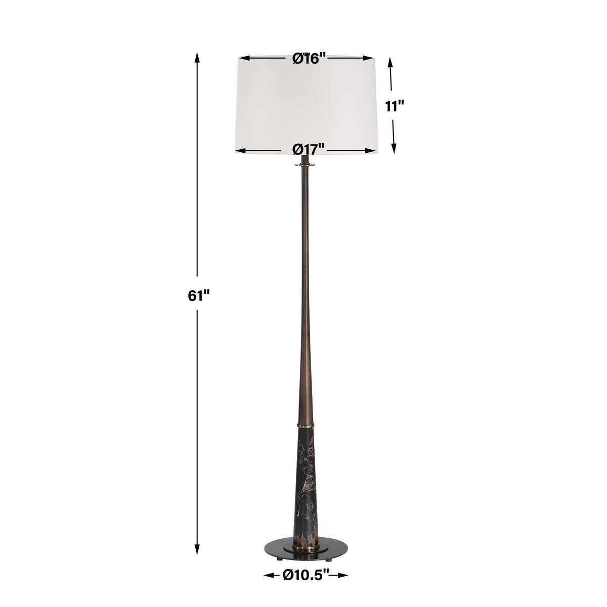 Tallarico Floor Lamp – Lamps by Uttermost | Sutter & Vale