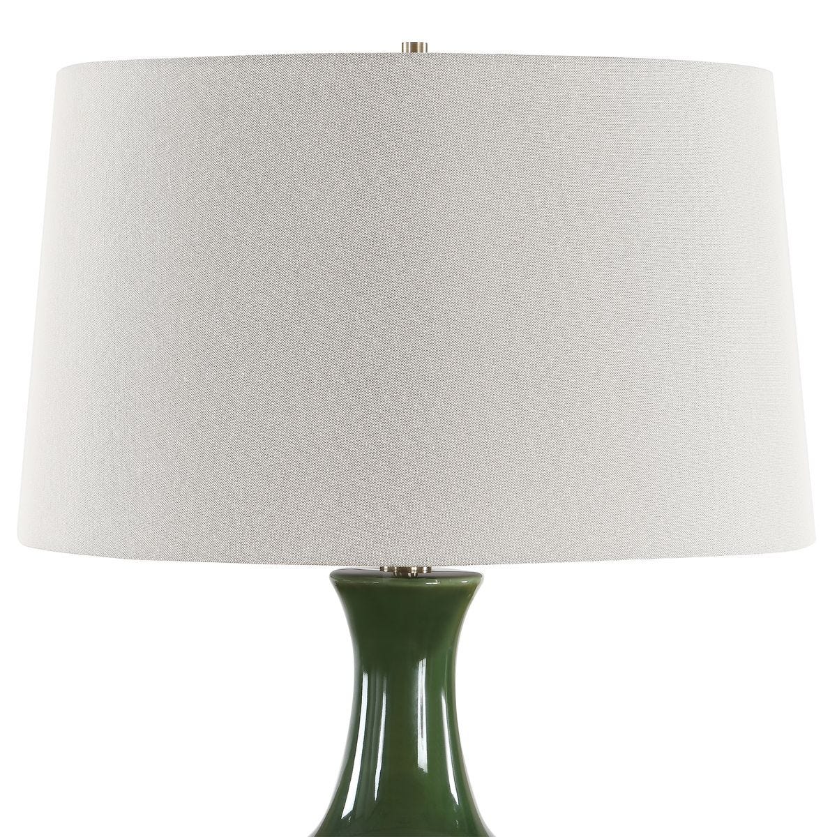 Tennille Table Lamp, Green