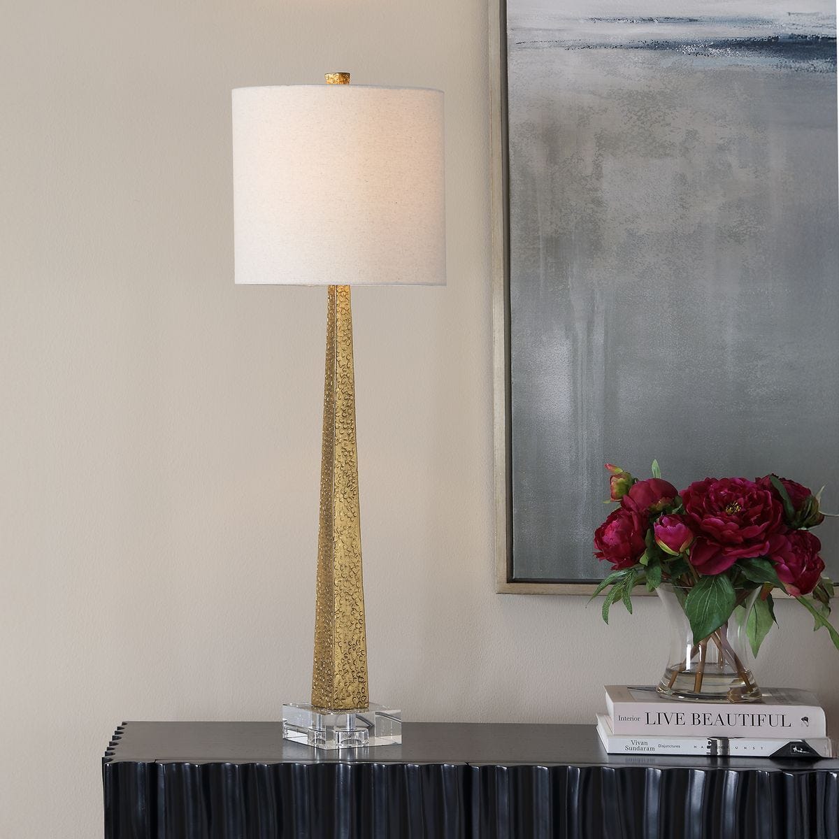 Midas Buffet Lamp, Gold – Lamps by Uttermost | Sutter & Vale
