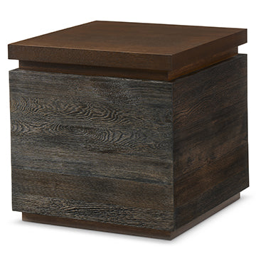 Hollis End Table - Stockton and Midnight