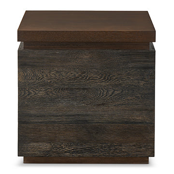 Hollis End Table - Stockton and Midnight