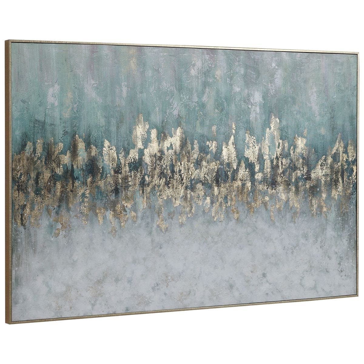 Divide Hand Painted Canvas by Uttermost