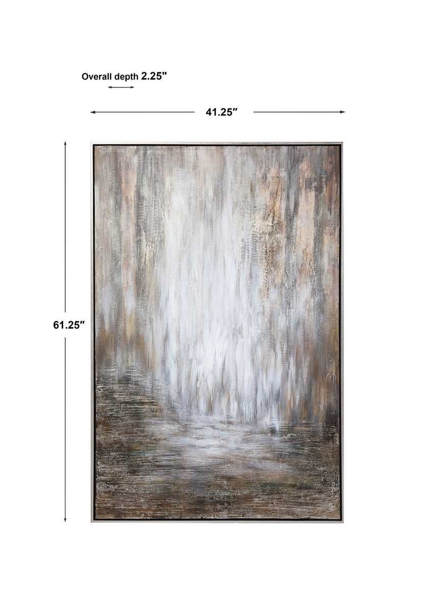 Desert Rain Hand Painted Canvas by Uttermost
