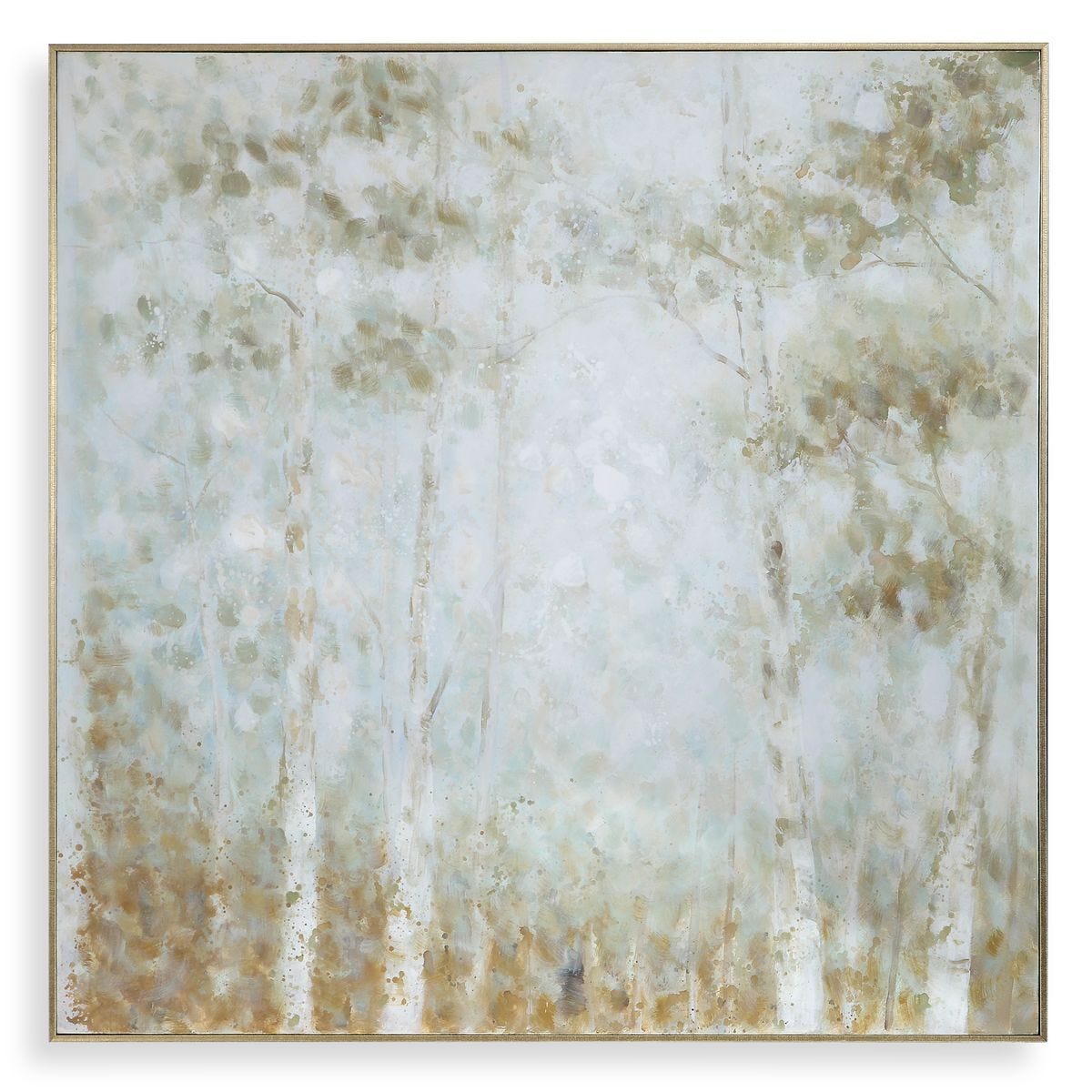 Cotton Woods Hand Painted Canvas by Uttermost