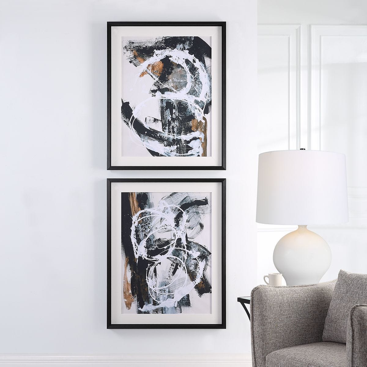 Winterland Framed Prints, S/2 by Uttermost