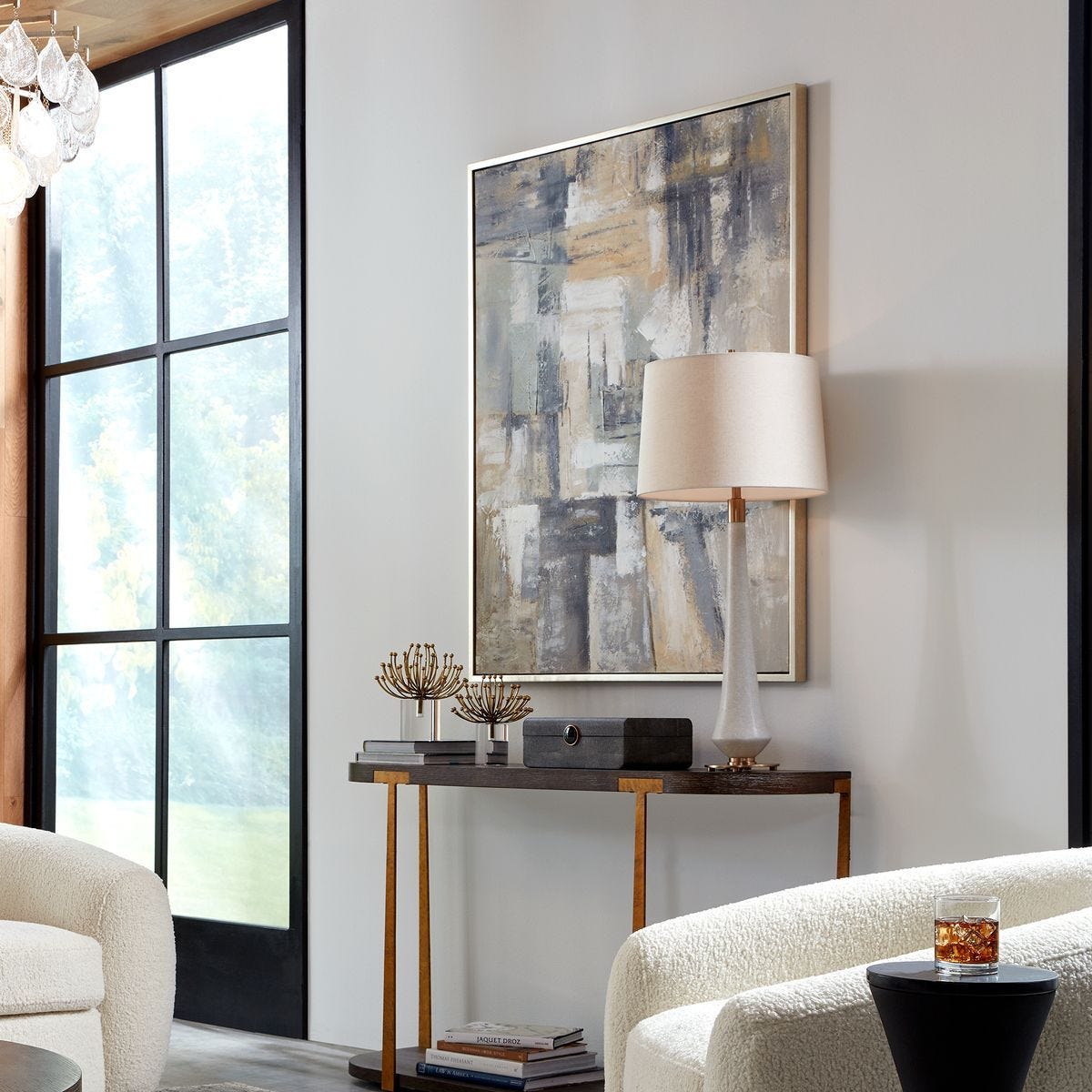 Intuition Hand Painted Canvas by Uttermost