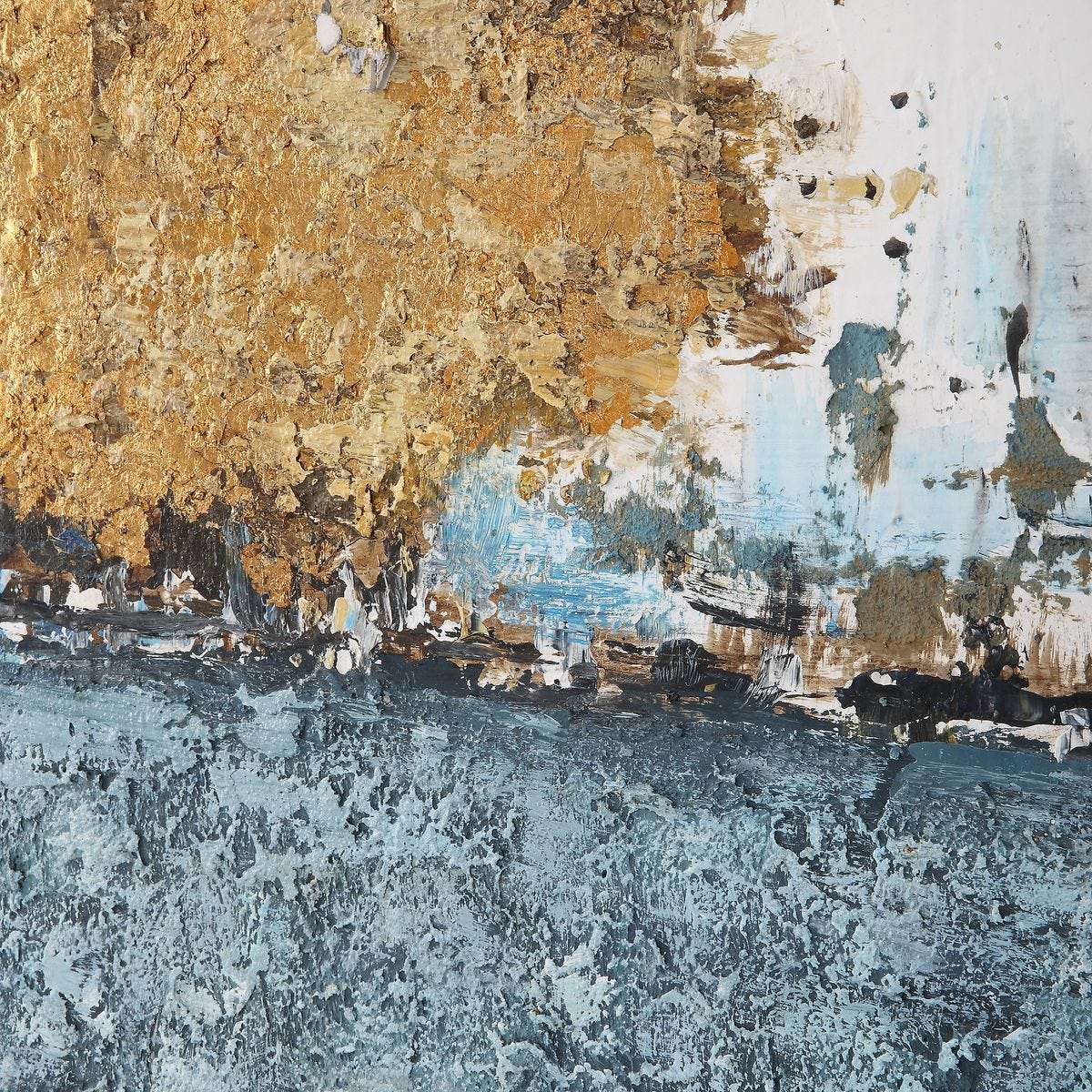 Stacked Against Hand Painted Canvas by Uttermost