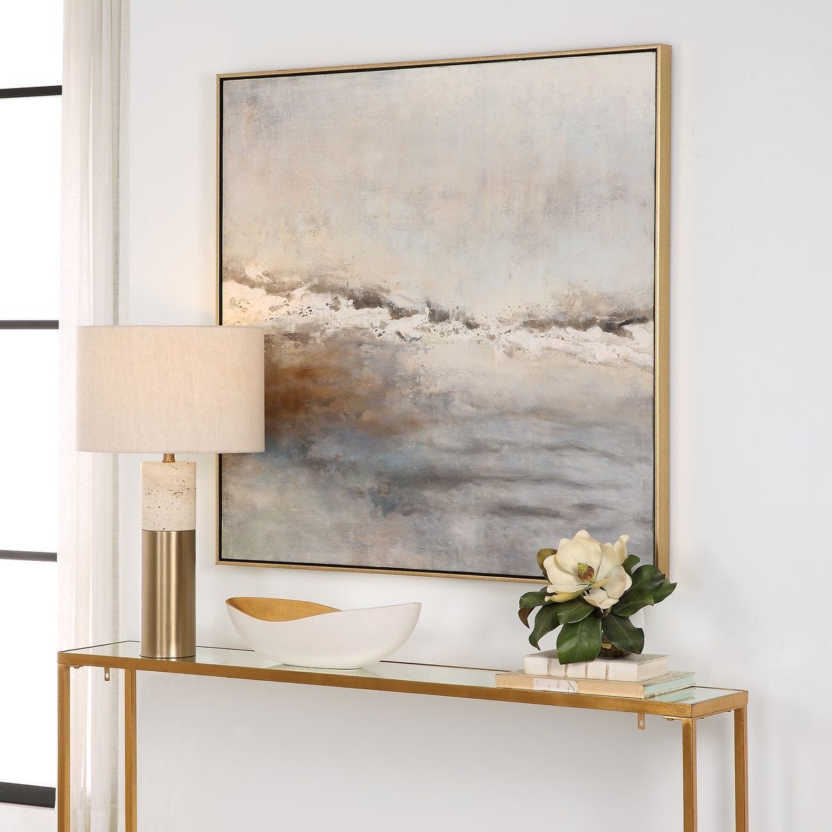 Storm Clouds Hand Painted Canvas – Art by Uttermost | Sutter & Vale