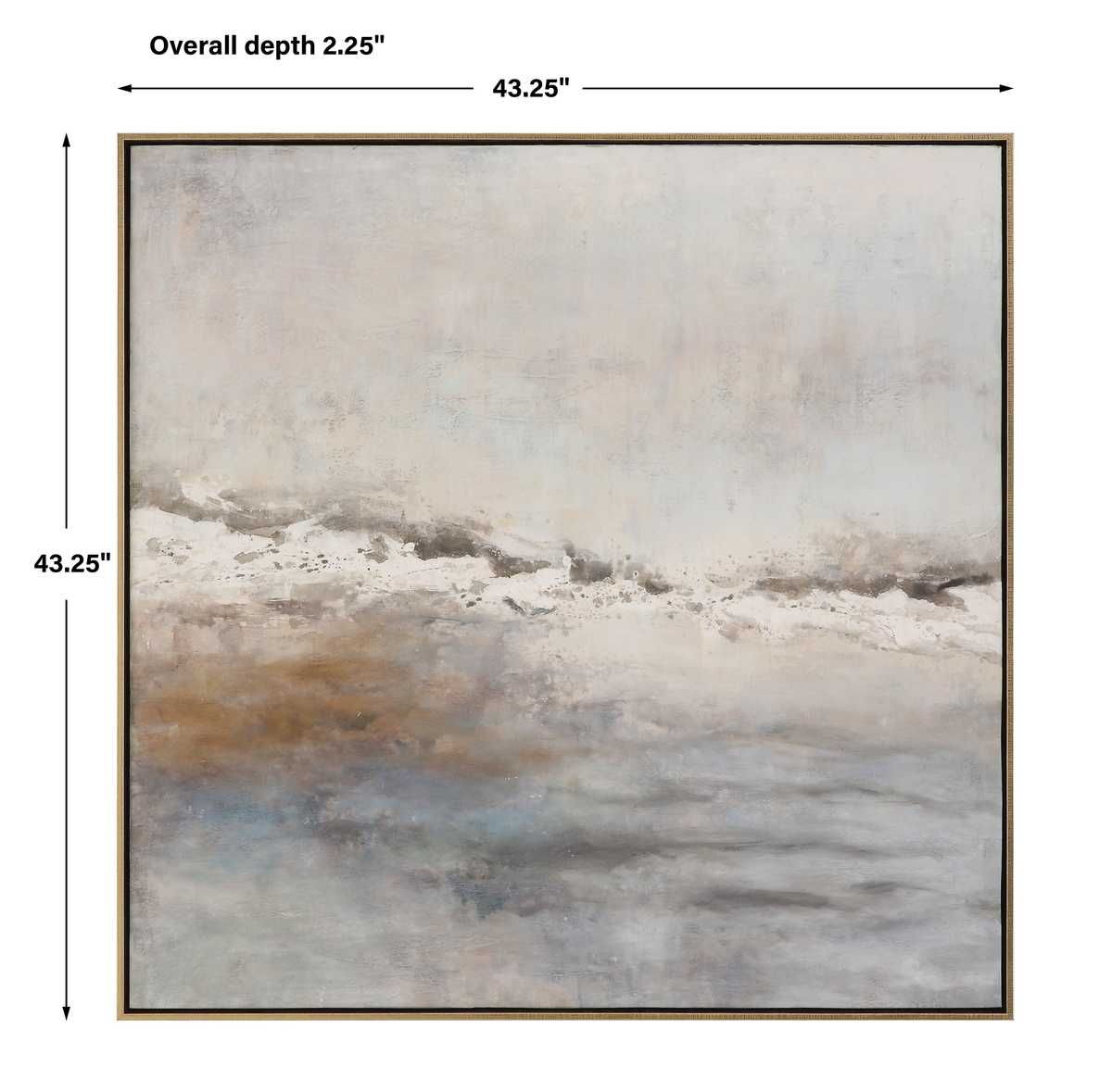 Storm Clouds Hand Painted Canvas – Art by Uttermost | Sutter & Vale