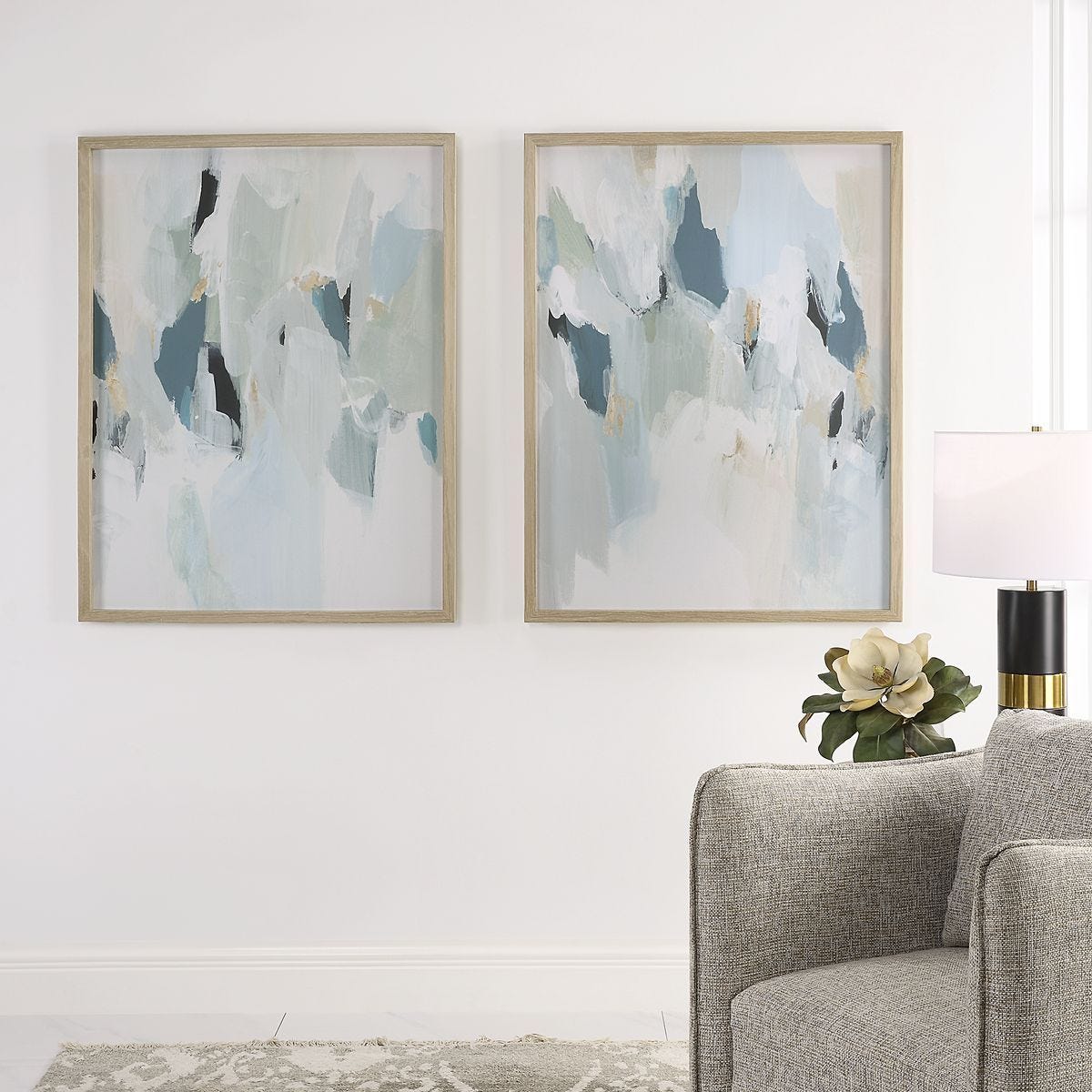 Seabreeze Framed Canvases, S/2 – Art by Uttermost | Sutter & Vale