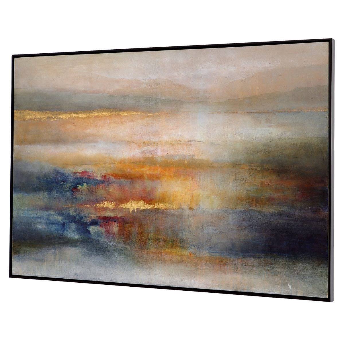 Seafaring Dusk Hand Painted Canvas – Art by Uttermost | Sutter & Vale