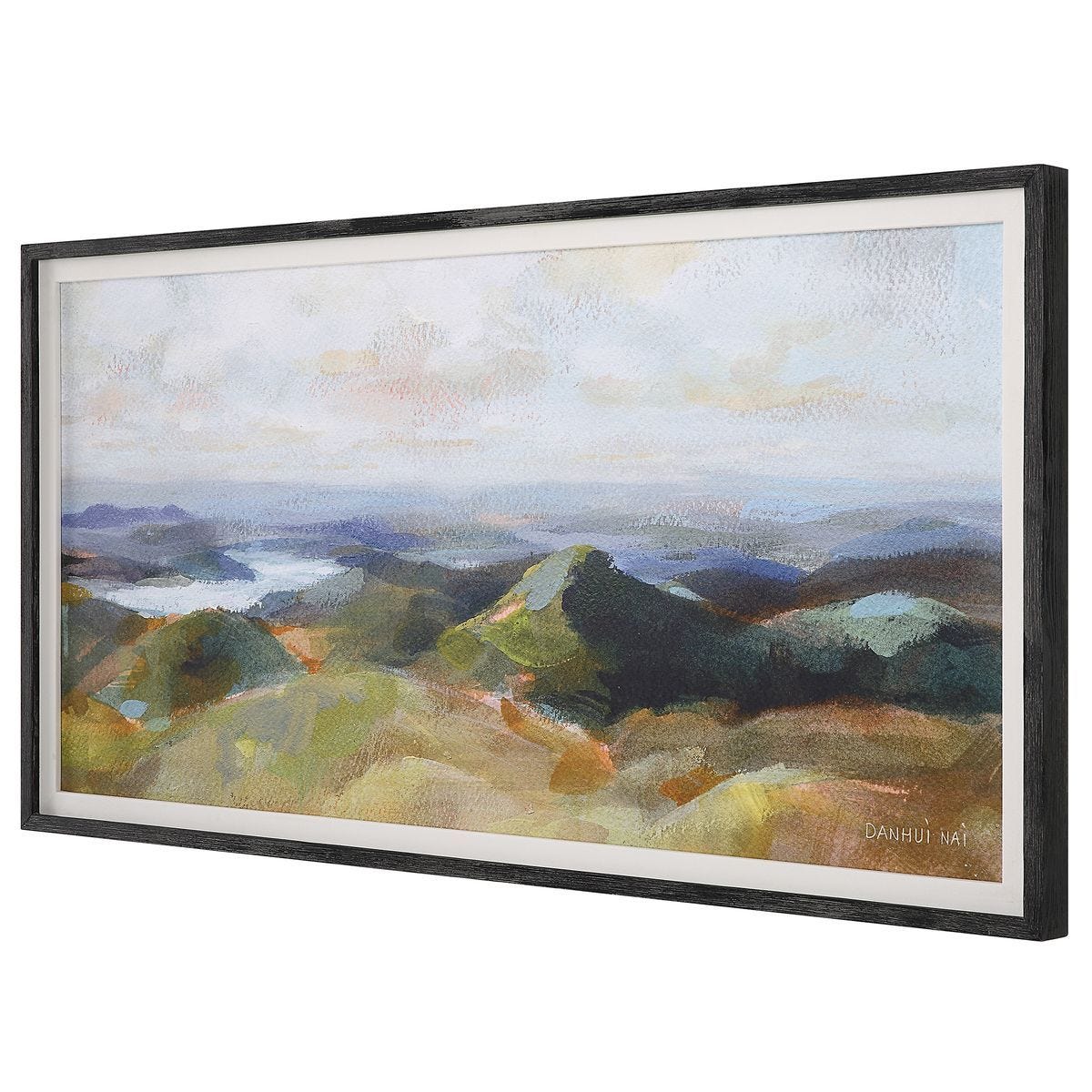 Above The Lakes Framed Print – Art by Uttermost | Sutter & Vale