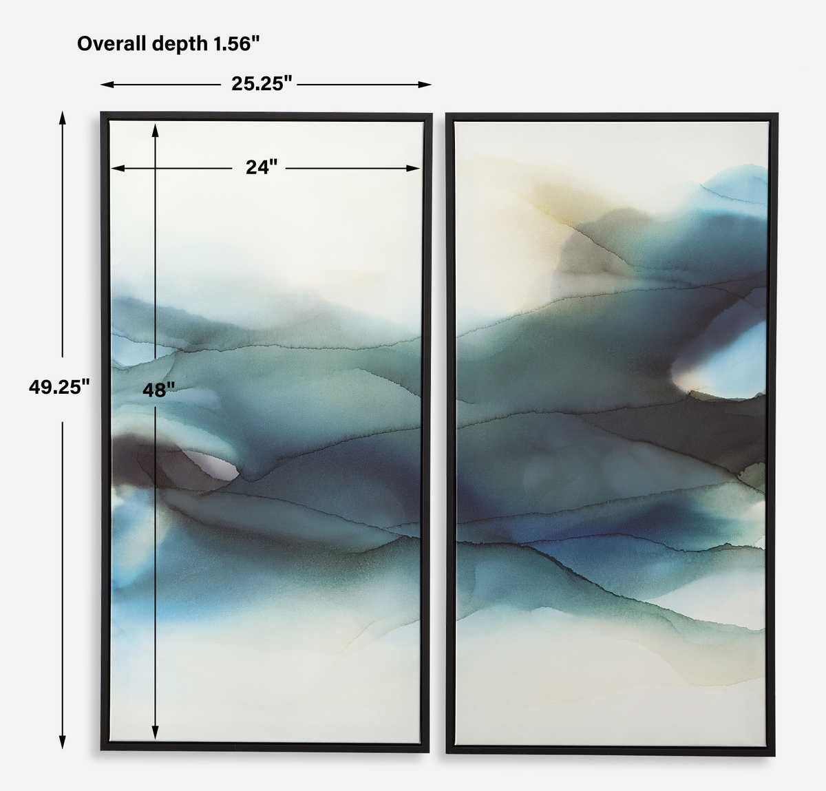 September Desert Framed Canvases, S/2 – Art by Uttermost | Sutter & Vale