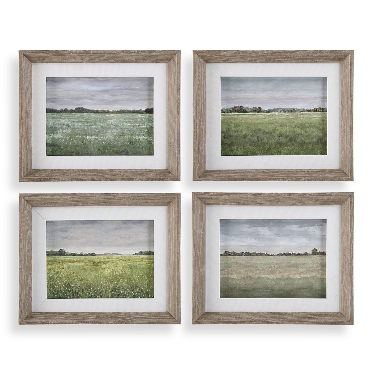 Quiet Meadows Framed Prints, S/4 – Art by Uttermost | Sutter & Vale