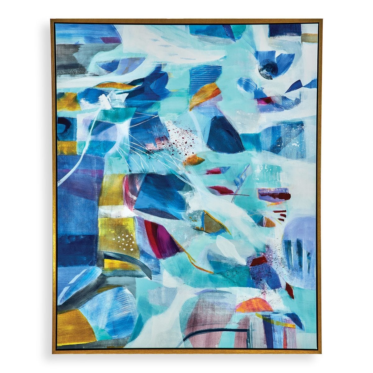 The Story of Water Framed Canvas – Art by Uttermost | Sutter & Vale