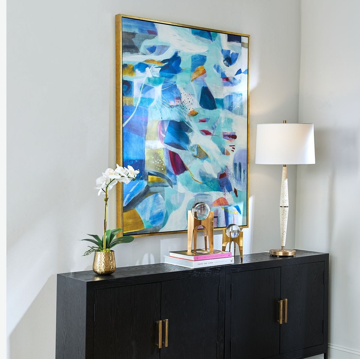 The Story of Water Framed Canvas – Art by Uttermost | Sutter & Vale