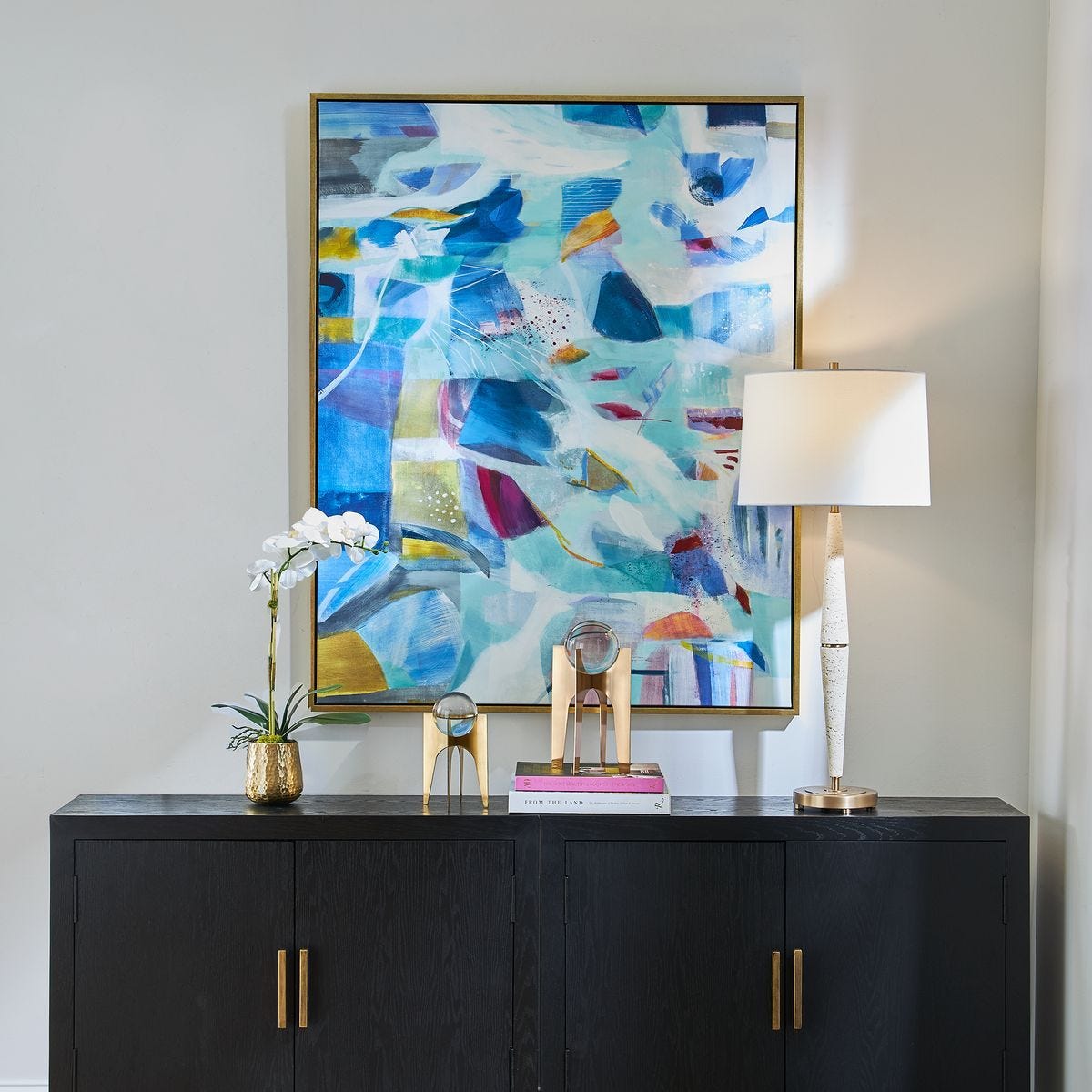 The Story of Water Framed Canvas – Art by Uttermost | Sutter & Vale