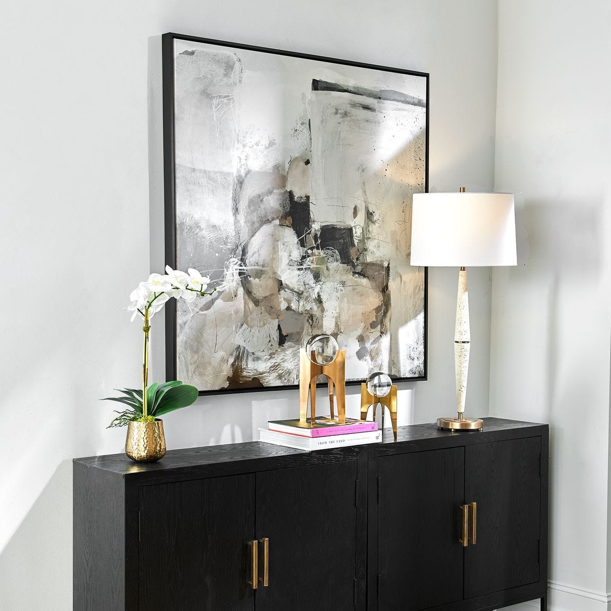 Solace I Framed Canvas – Art by Uttermost | Sutter & Vale