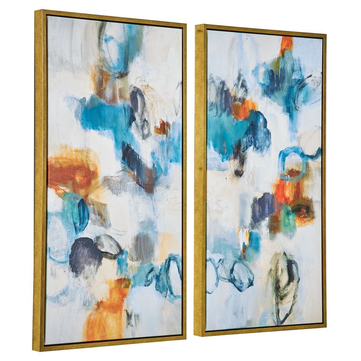 Casual Moments Framed Canvases, S/2 – Art by Uttermost | Sutter & Vale