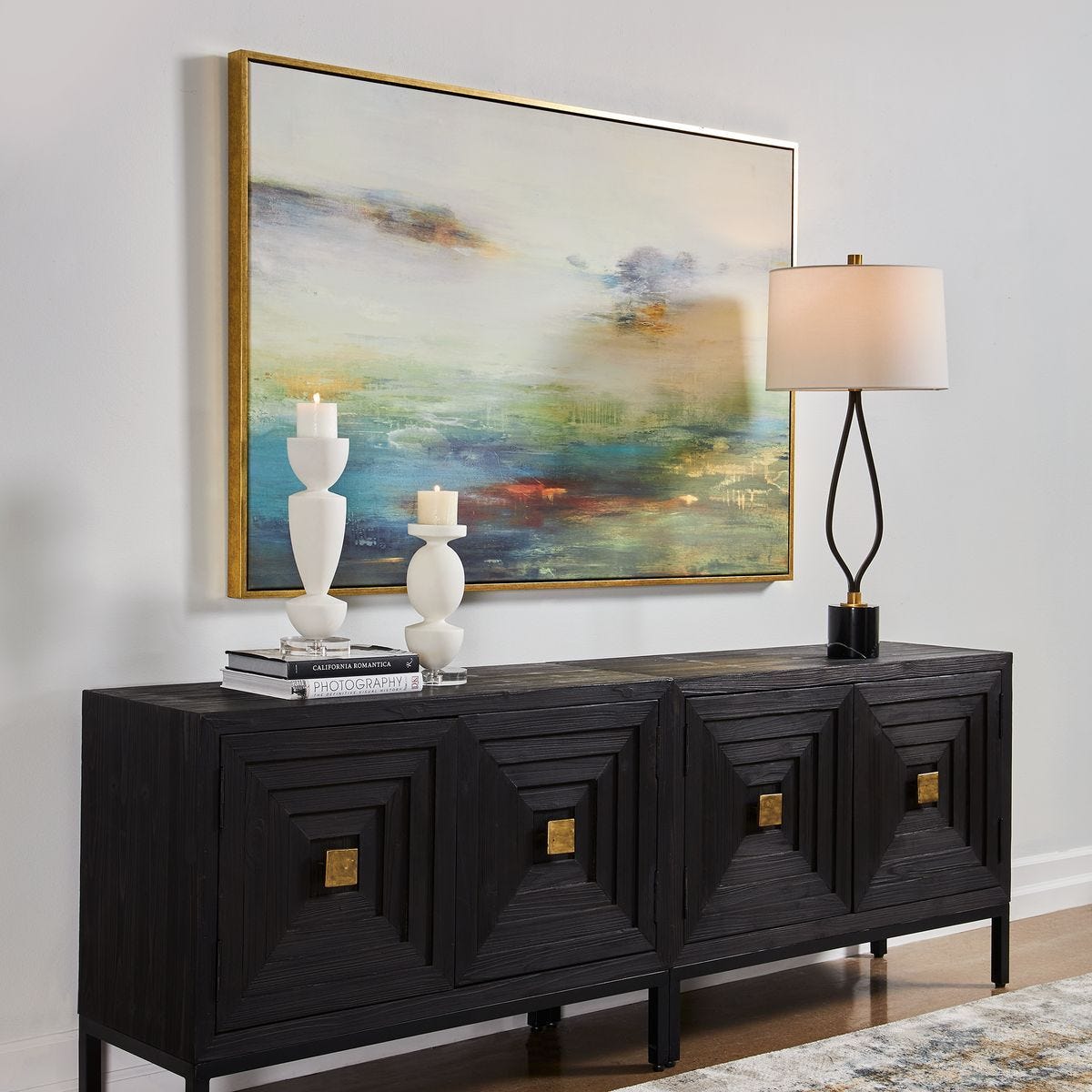 Textured Land Framed Canvas – Art by Uttermost | Sutter & Vale