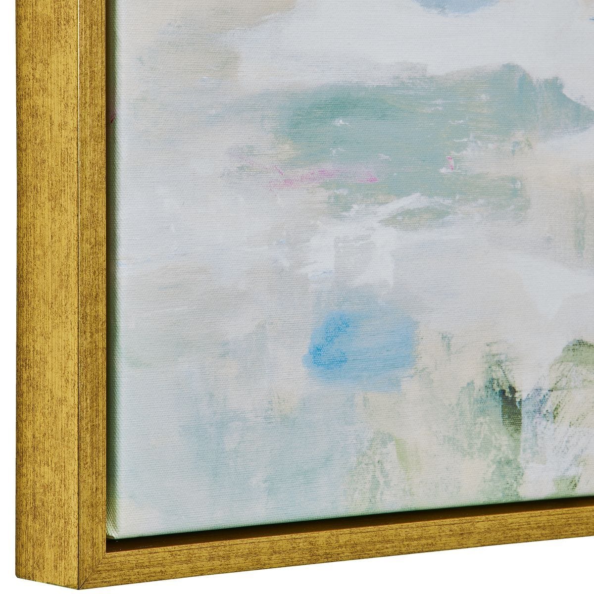 Abstract Reflections Framed Canvas – Art by Uttermost | Sutter & Vale