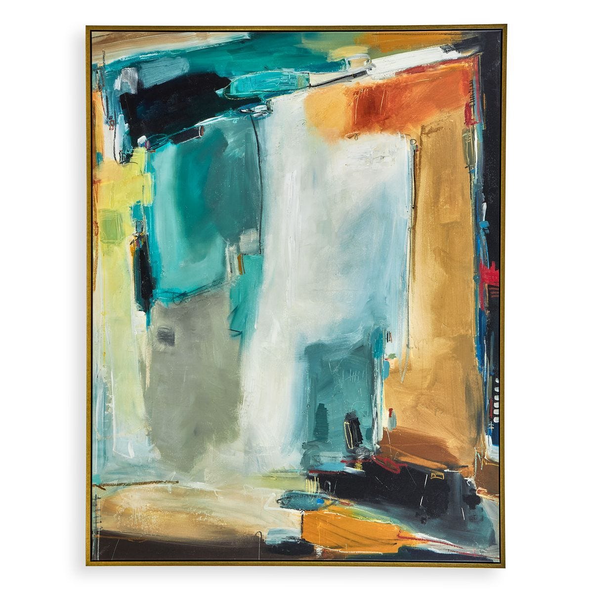 Painters High Revisited Framed Canvas – Art by Uttermost | Sutter & Vale