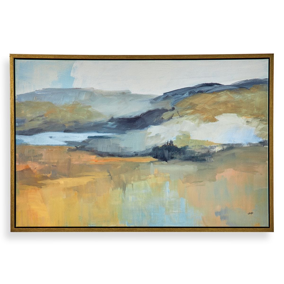 Folded Hills Framed Canvas – Art by Uttermost | Sutter & Vale