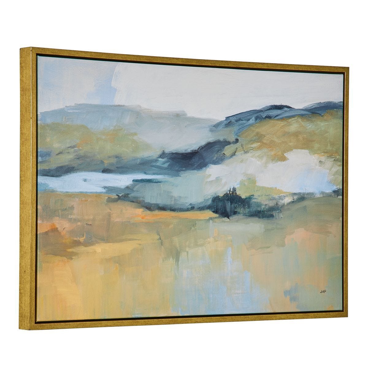 Folded Hills Framed Canvas – Art by Uttermost | Sutter & Vale