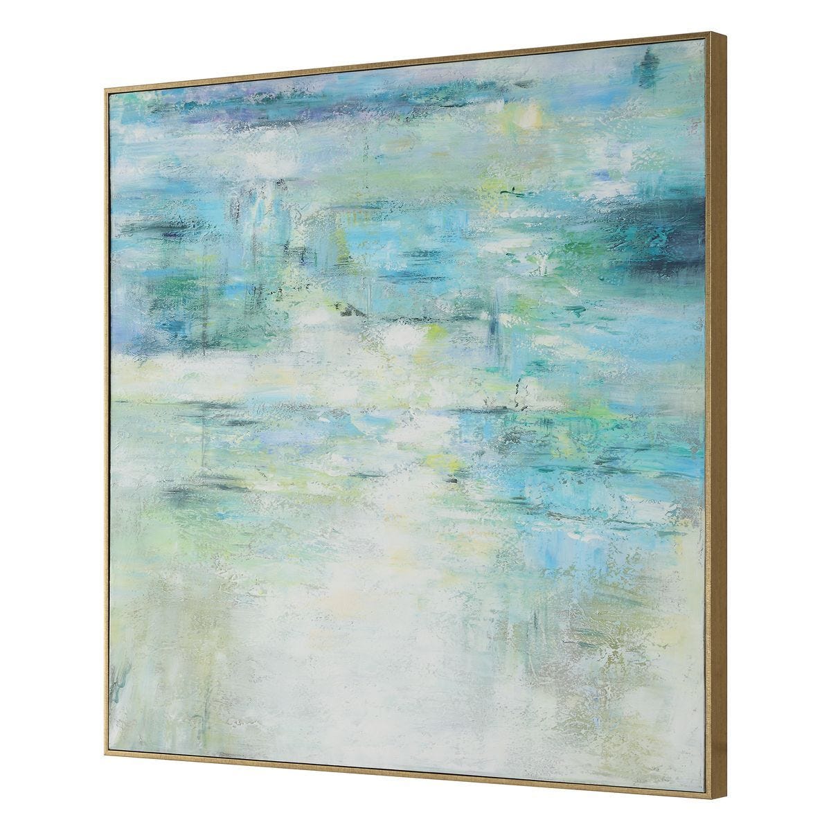 Blissful Hand Painted Canvas – Art by Uttermost | Sutter & Vale