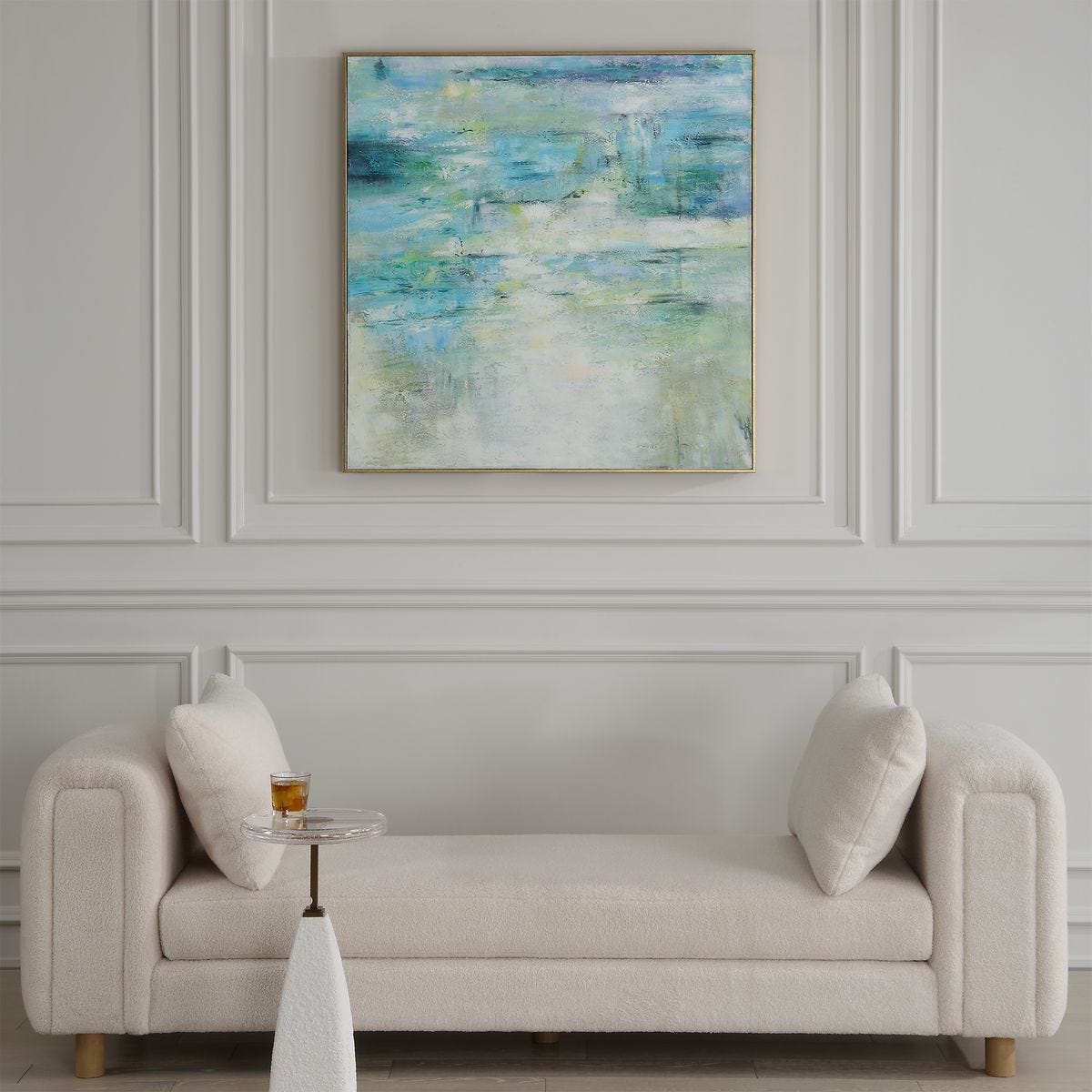 Blissful Hand Painted Canvas – Art by Uttermost | Sutter & Vale