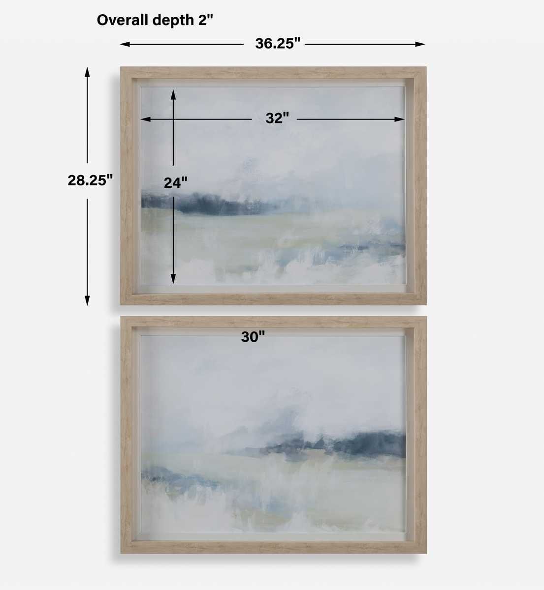 Breezy Vista Framed Prints, S/2 – Art by Uttermost | Sutter & Vale