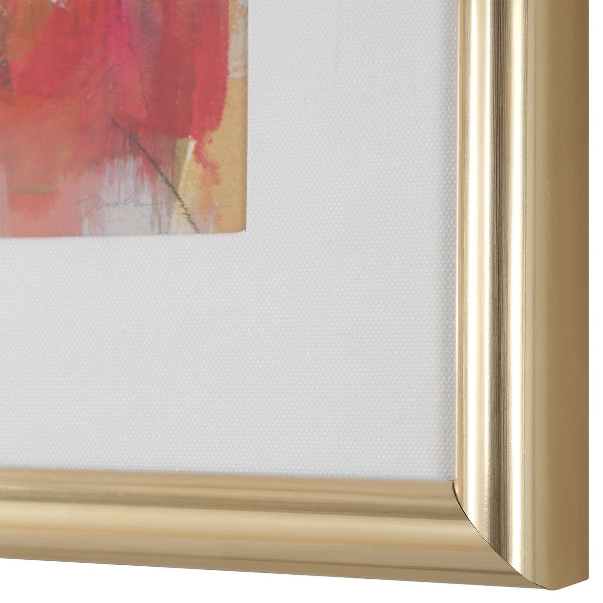 Fresh Start Framed Prints, Red, S/6