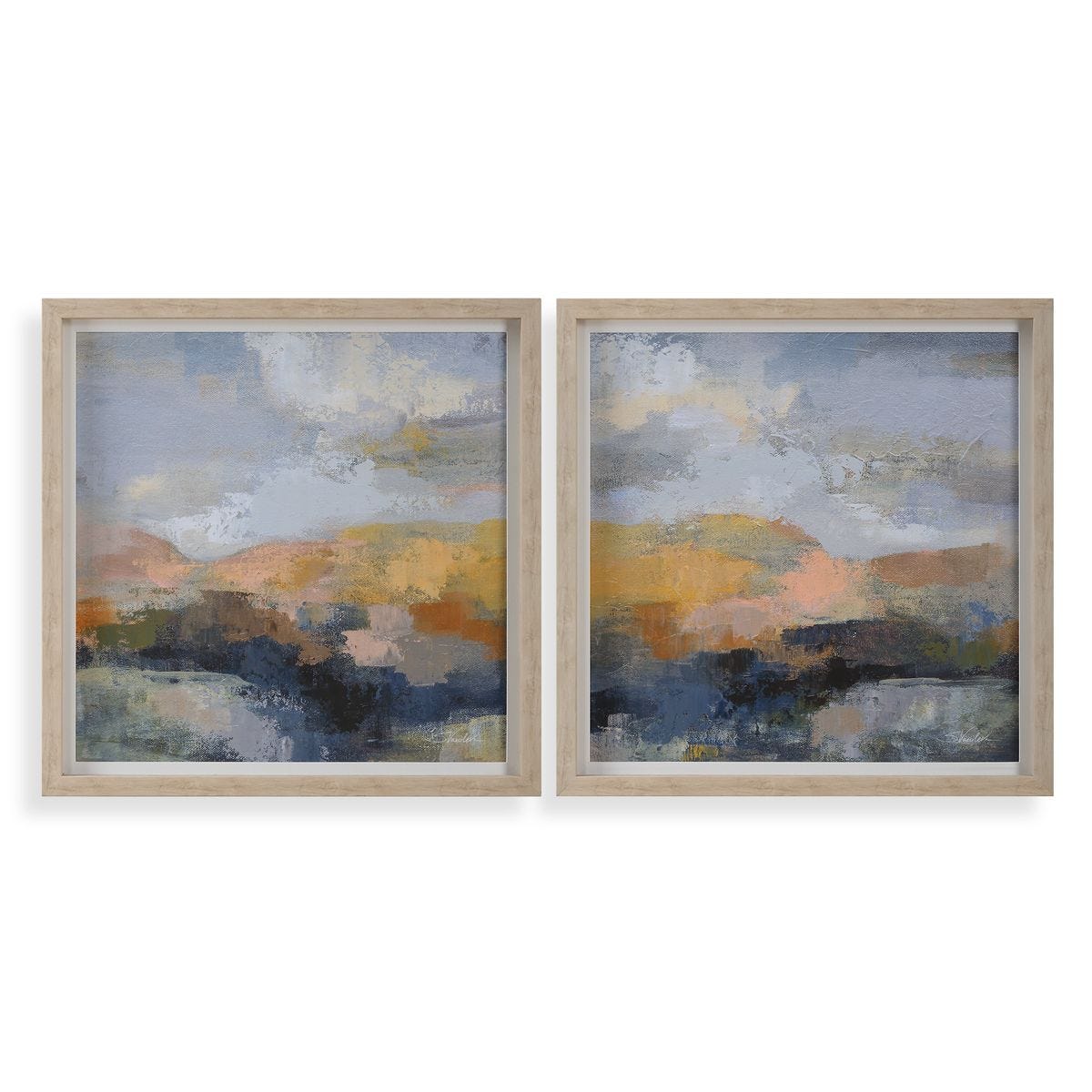 Dusk Framed Prints, S/2 – Art by Uttermost | Sutter & Vale