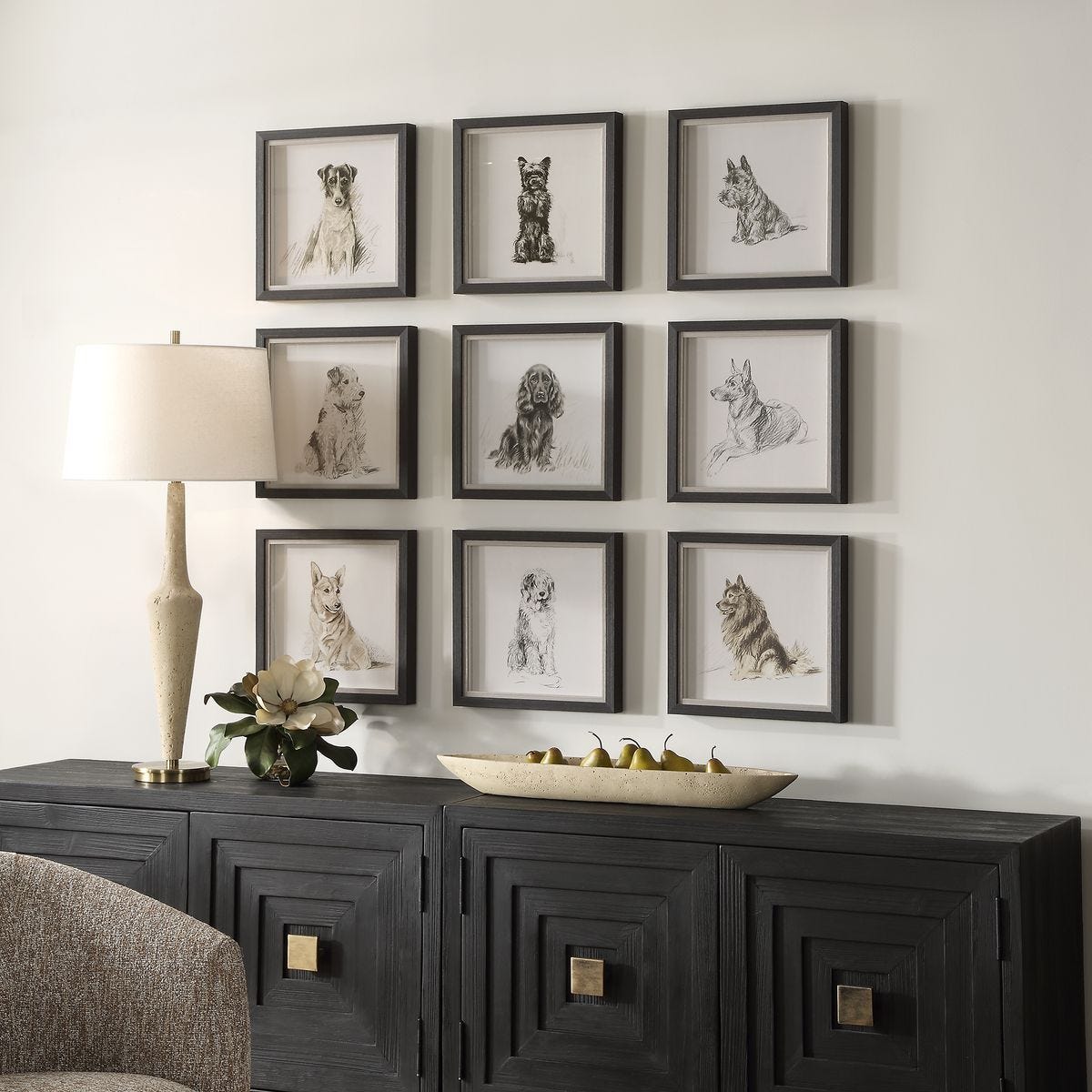 Loyal Companion Framed Prints, S/9 – Art by Uttermost | Sutter & Vale