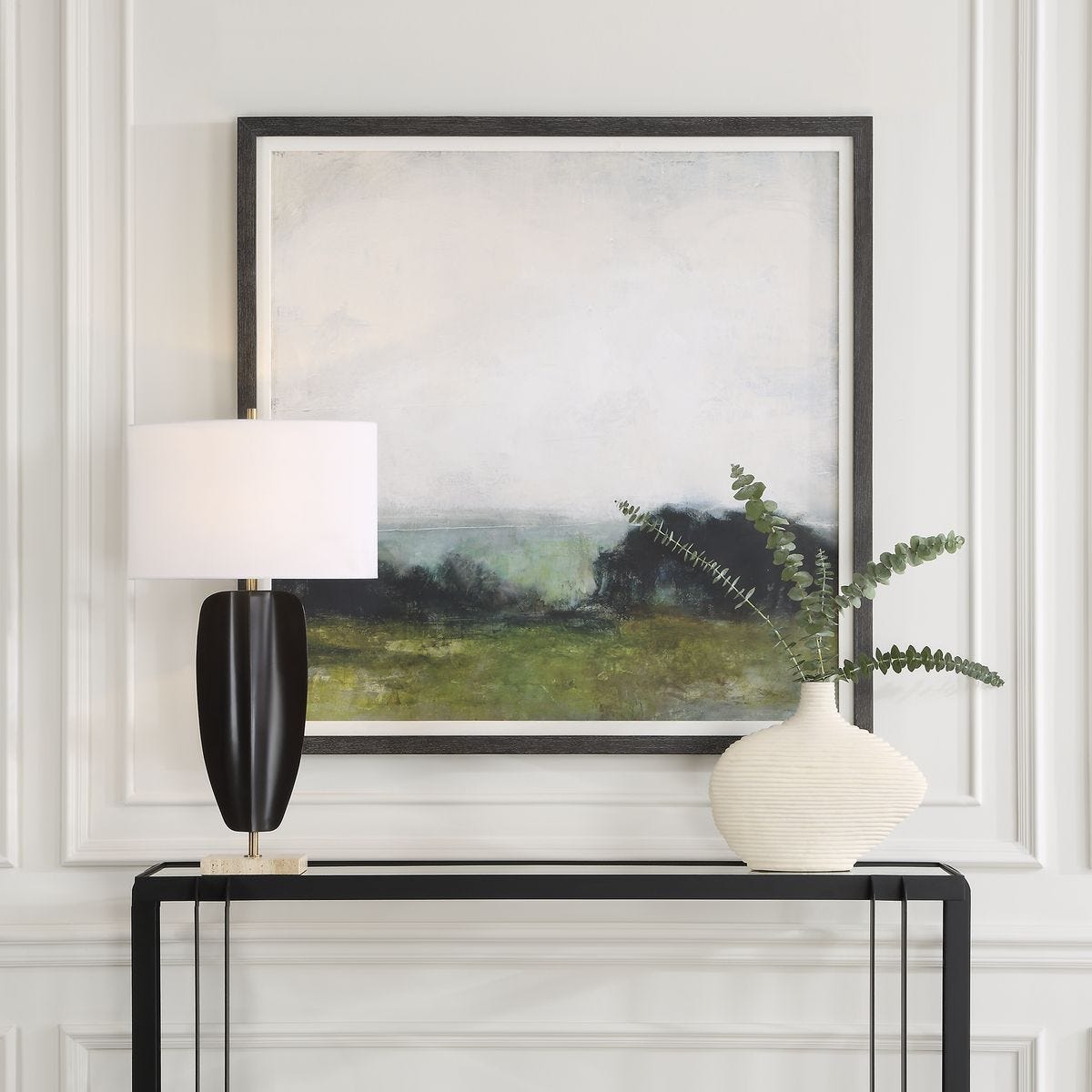 First View Of The Water Framed Print – Art by Uttermost | Sutter & Vale