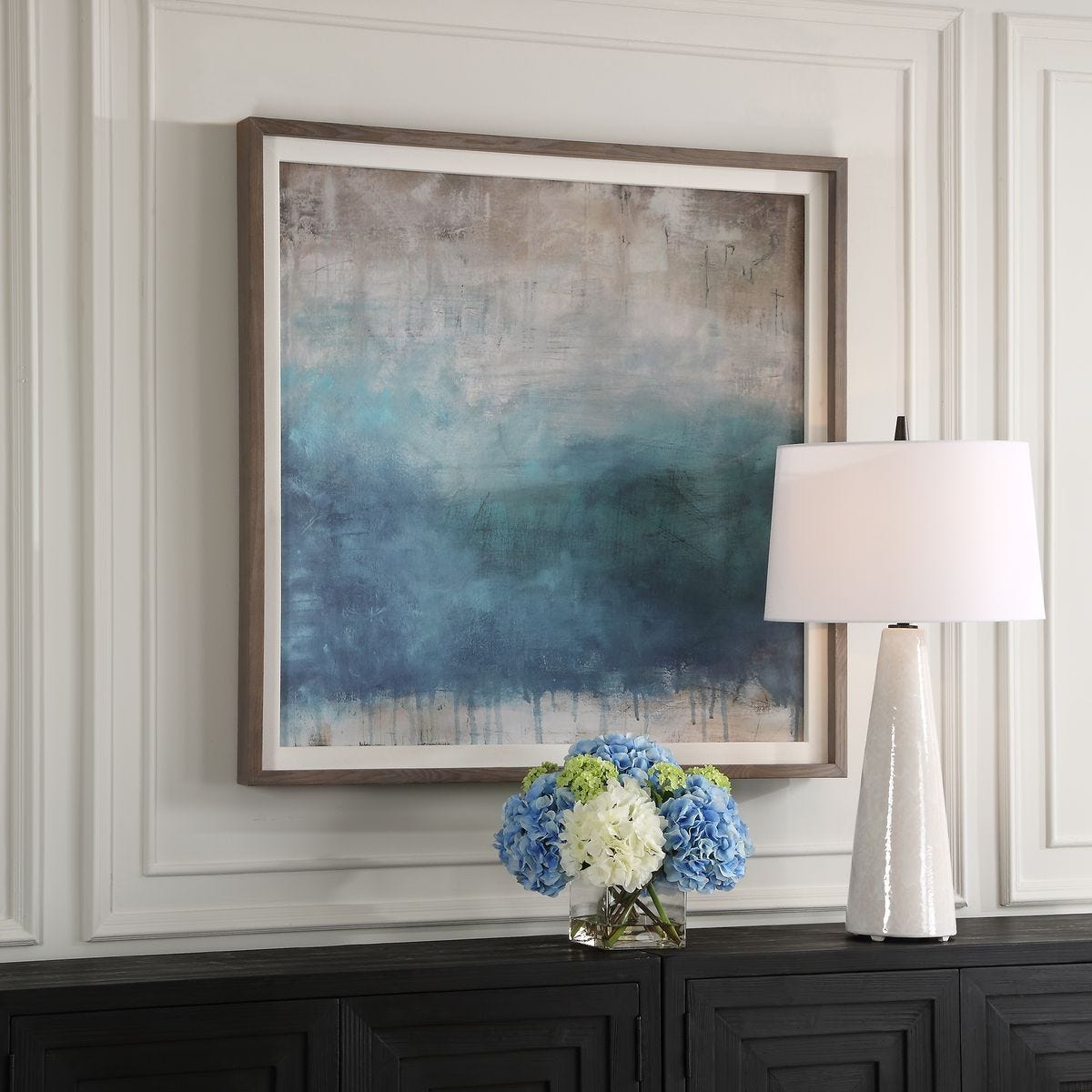 Serenity Paused Framed Print – Art by Uttermost | Sutter & Vale