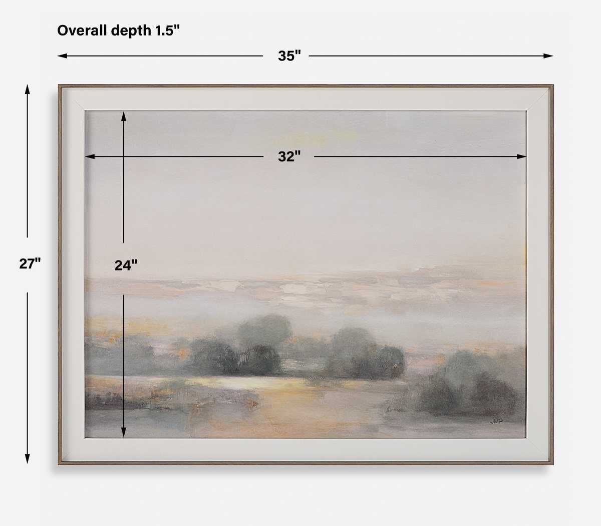 Atmospheric Neutral Framed Print – Art by Uttermost | Sutter & Vale