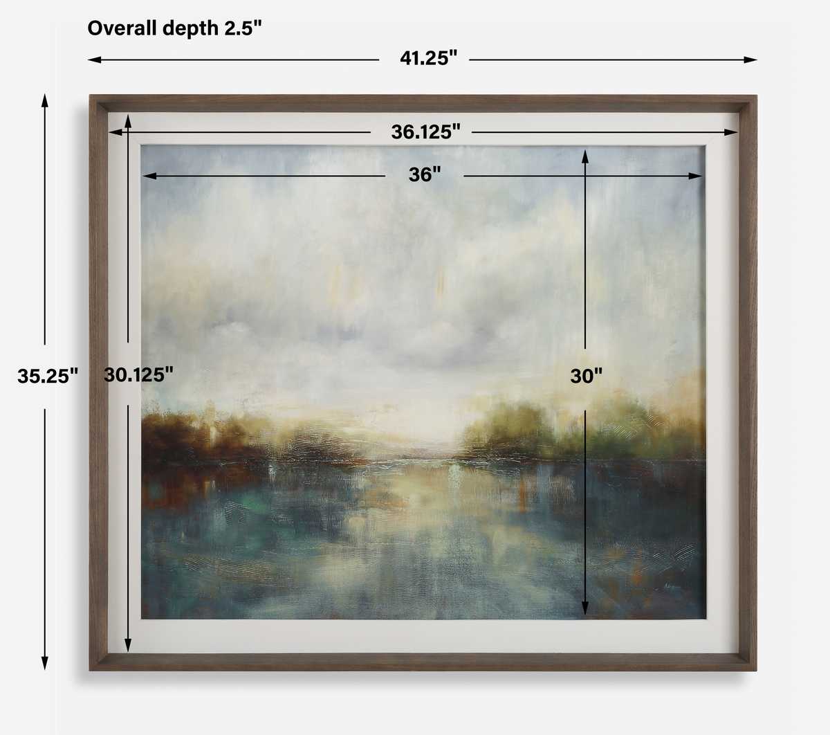 Blue Reverie Framed Print