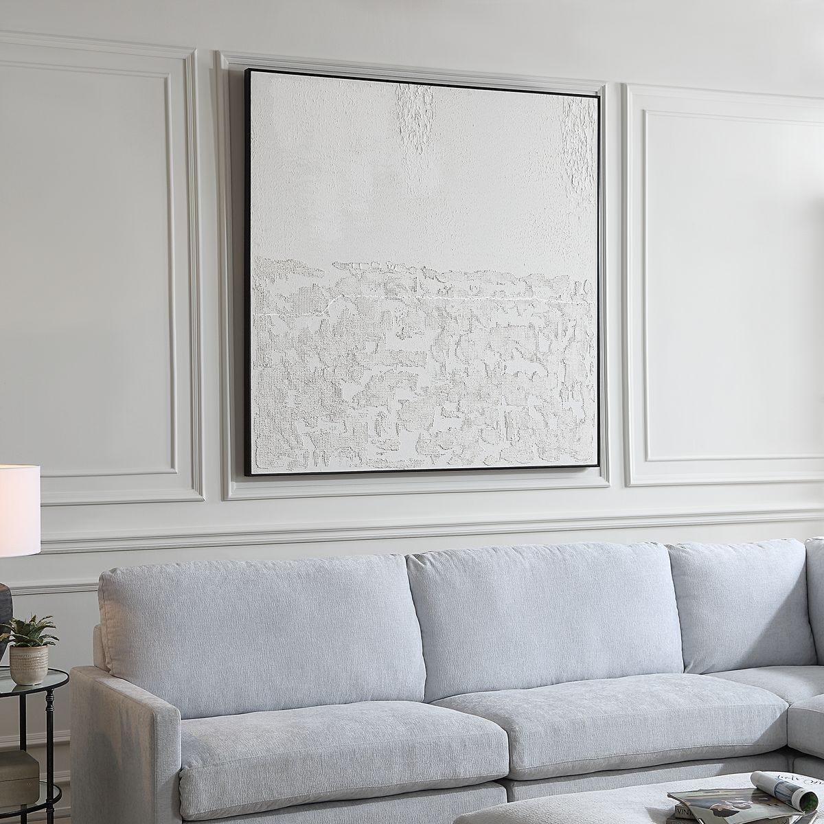 Below The Surface Hand Painted Canvas – Art by Uttermost | Sutter & Vale