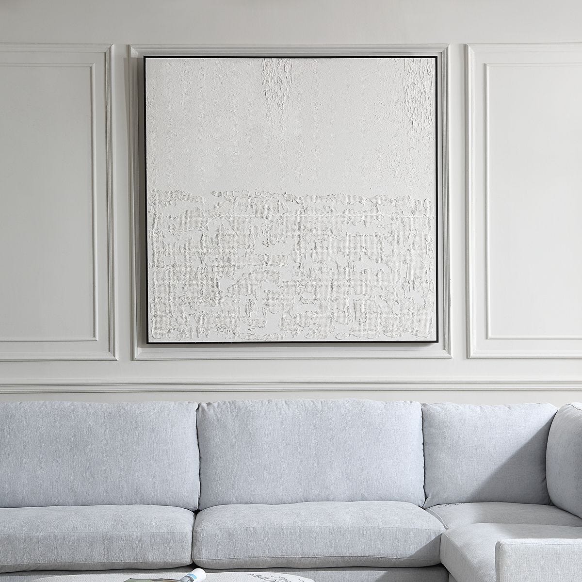 Below The Surface Hand Painted Canvas – Art by Uttermost | Sutter & Vale